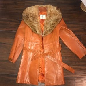 Vintage Wilson house of suede trench coat